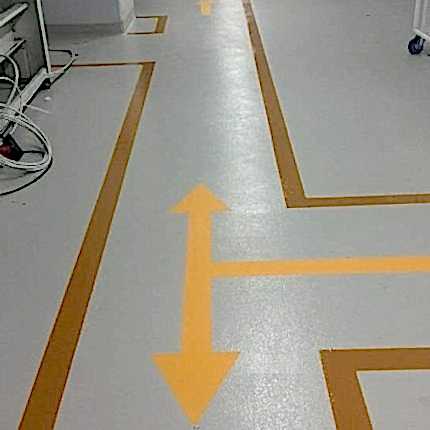 Fabrika İçi Yol ve Yön Çizgileri