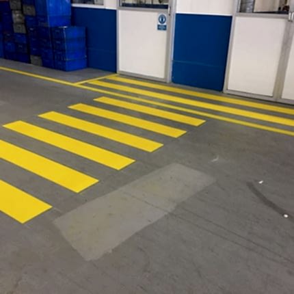 Fabrika İçi Yol ve Yön Çizgileri