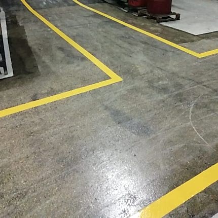 Fabrika İçi Yol ve Yön Çizgileri