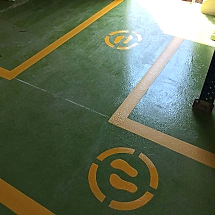 Fabrika İçi Yol ve Yön Çizgileri